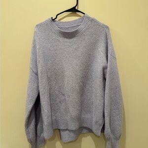 Source Unknown Soft Gray Crew Neck Sweater